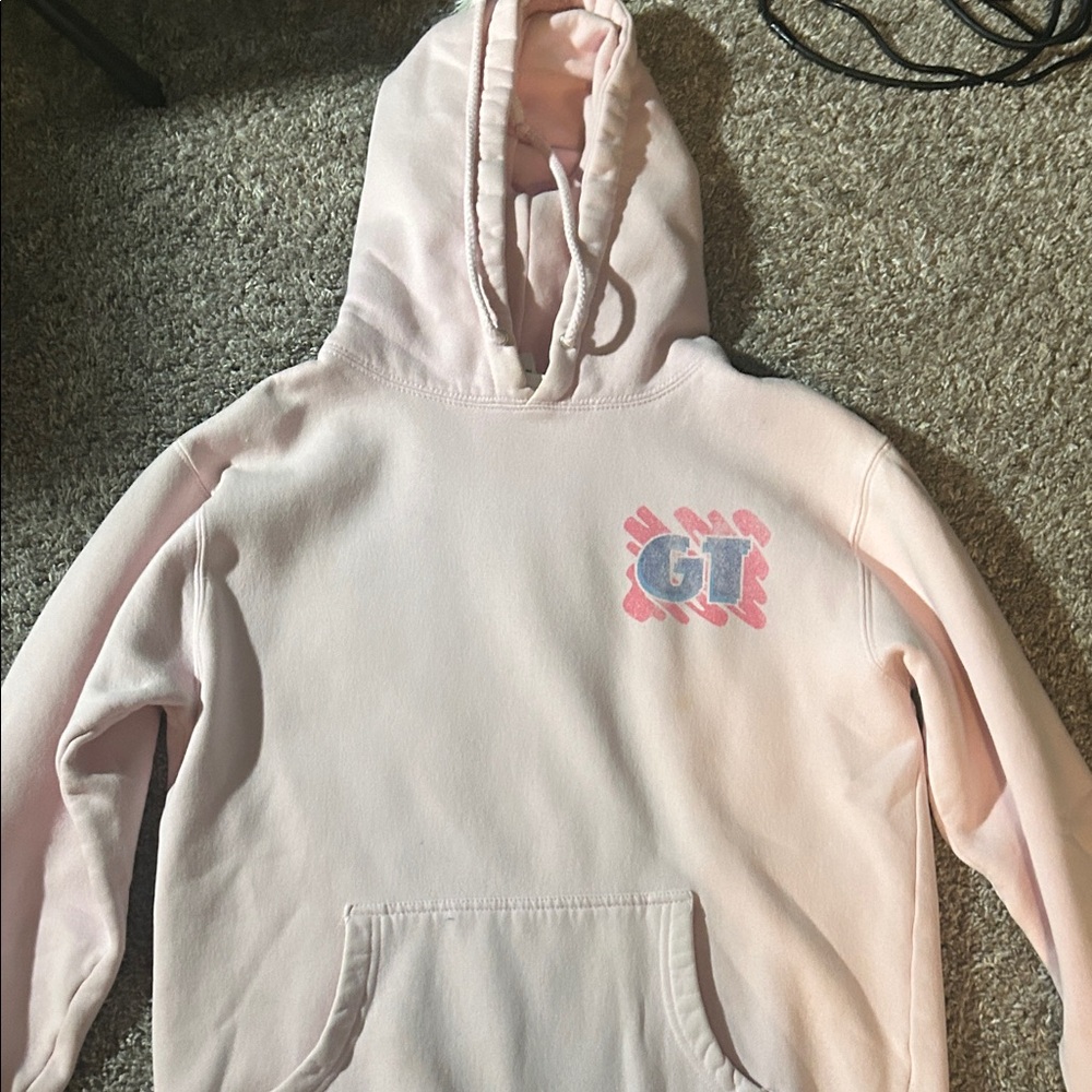Pastel Pink Men's Hoodie